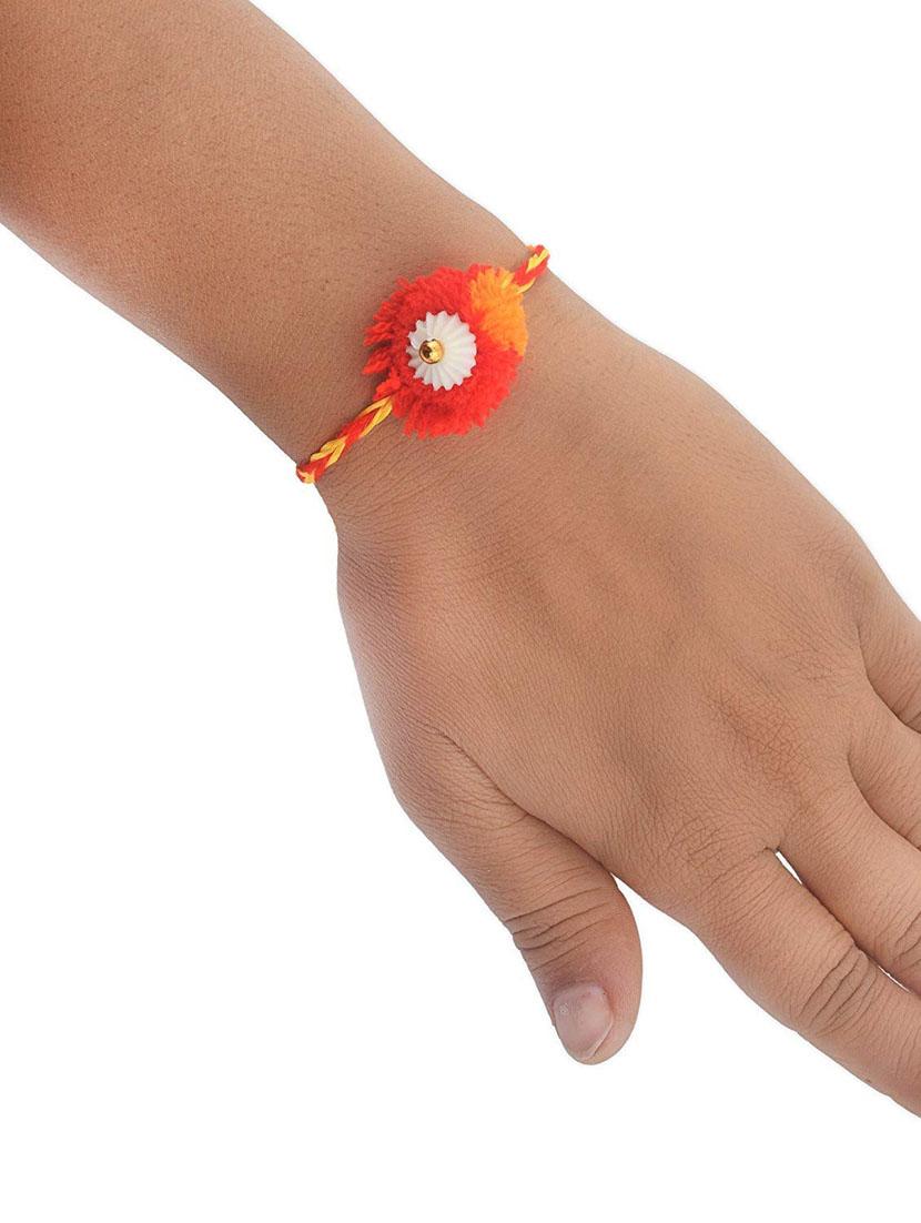 rakhi combo with silver coin - 20101955 - Standard Image - 6
