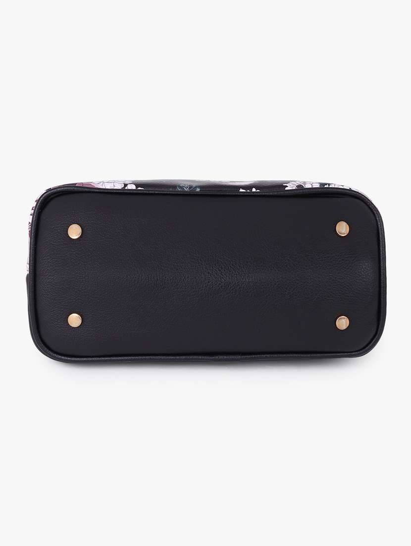 floral printed leatherette sling bag - 20102673 - Standard Image - 6