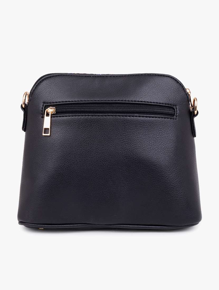 printed leatherette sling bag - 20102674 - Standard Image - 1