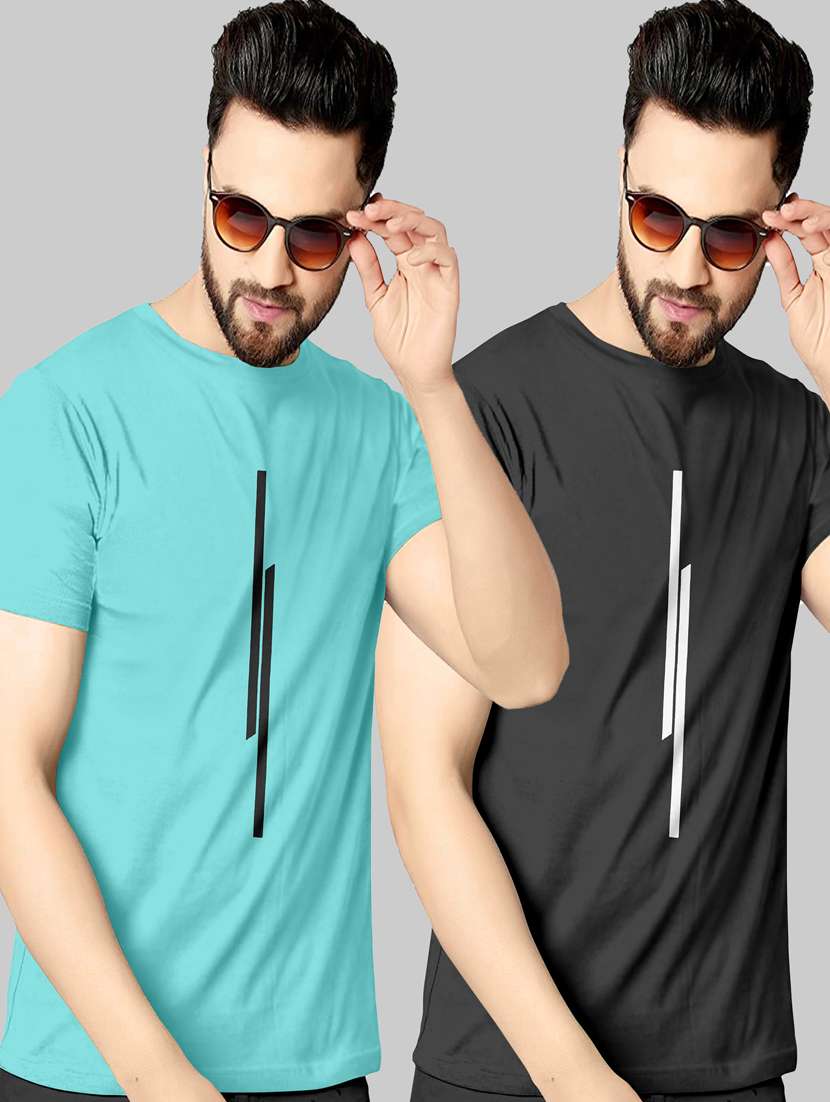 pack of 2 printed t shirts