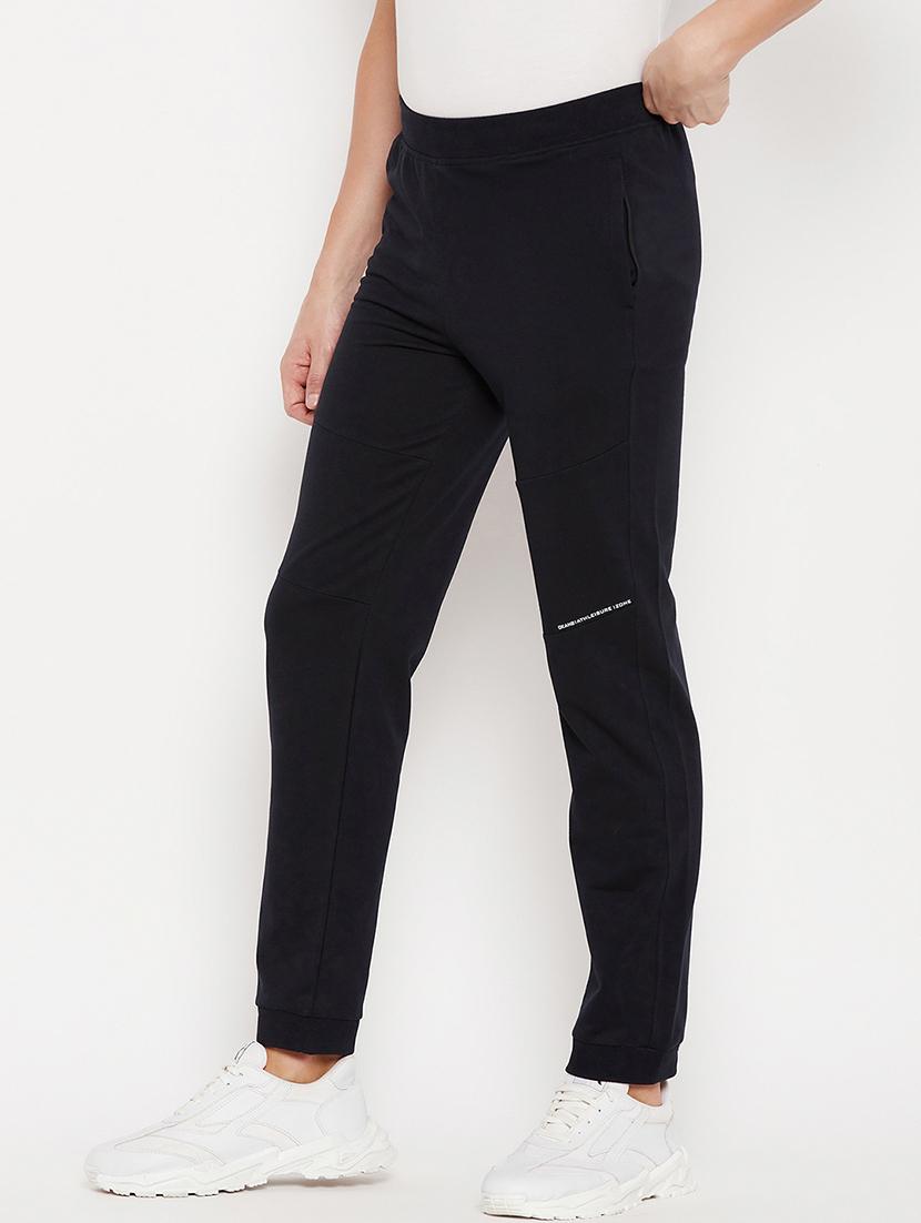 men's cotton full length track pant - 20106760 - Standard Image - 1