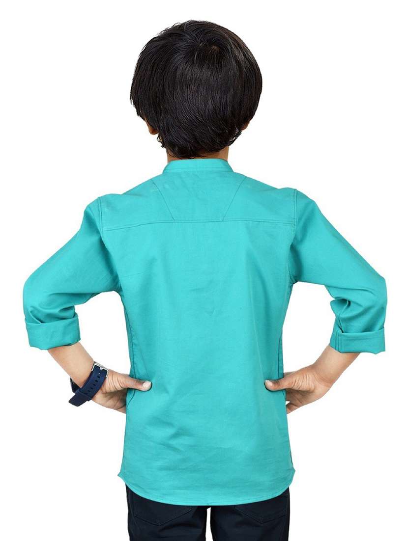 boys cotton top and bottom full length  set - 20116121 -  Standard Image - 1