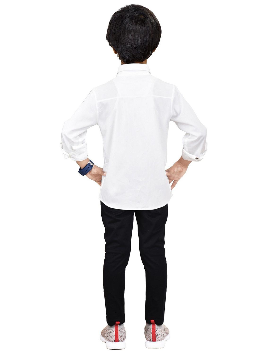 boys solid top and bottom full length set - 20116612 - Standard Image - 1