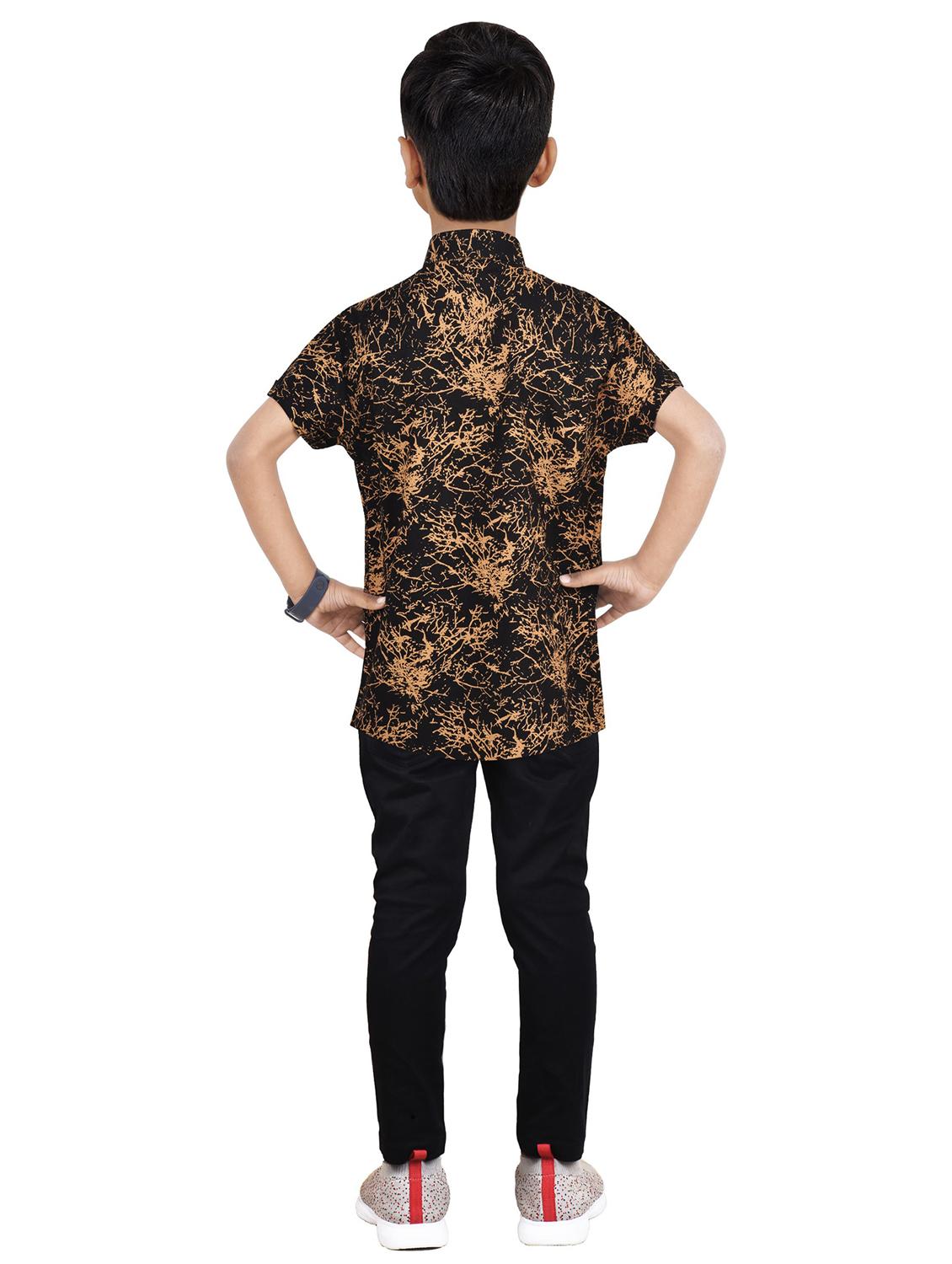 boys printed top and bottom full length set - 20116631 -  Standard Image - 1