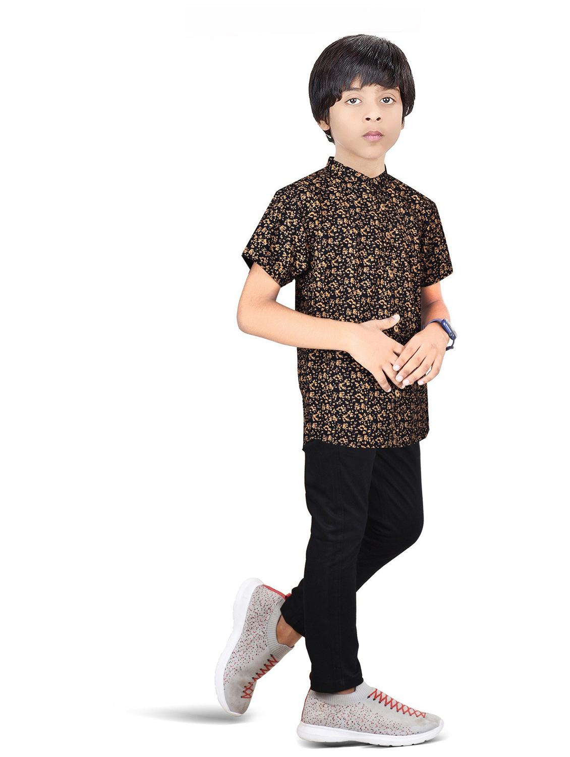 boys printed top and bottom full length set - 20116951 -  Standard Image - 1