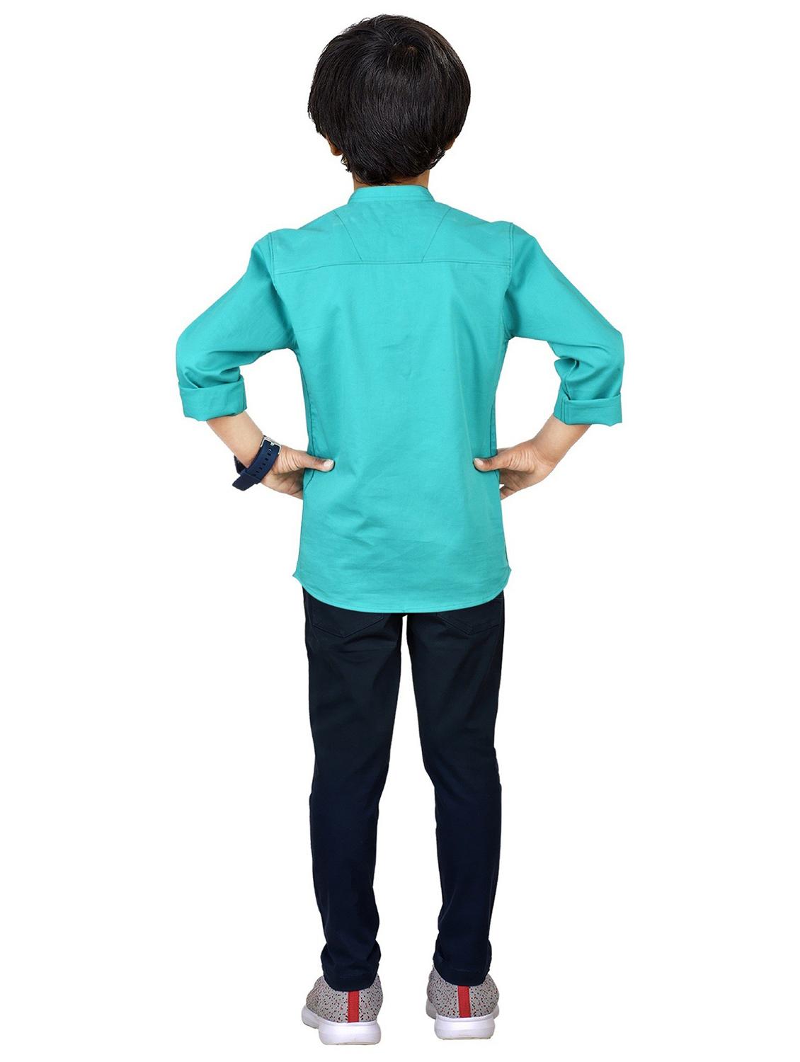 blue solid full length twin sets - 20117008 -  Standard Image - 1