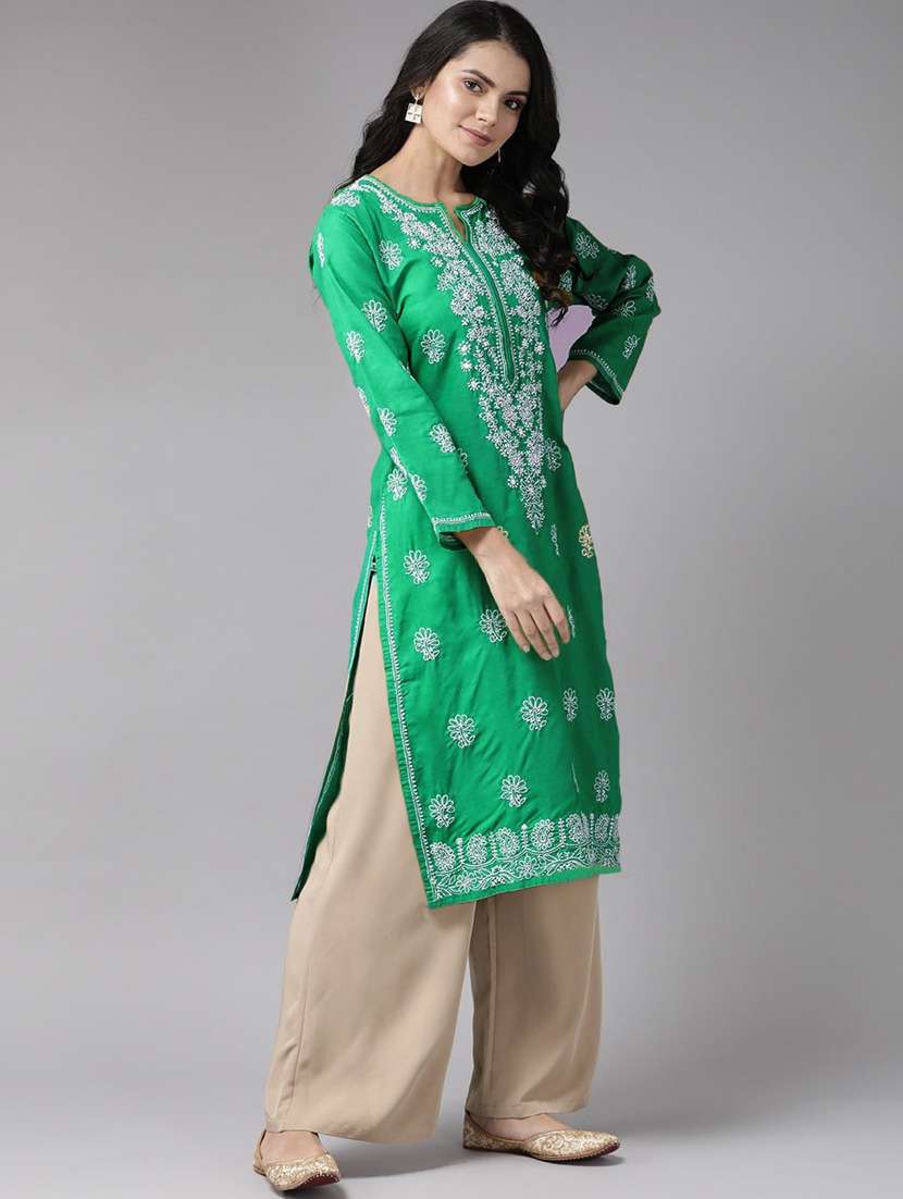 women's straight kurta - 20117334 -  Standard Image - 1