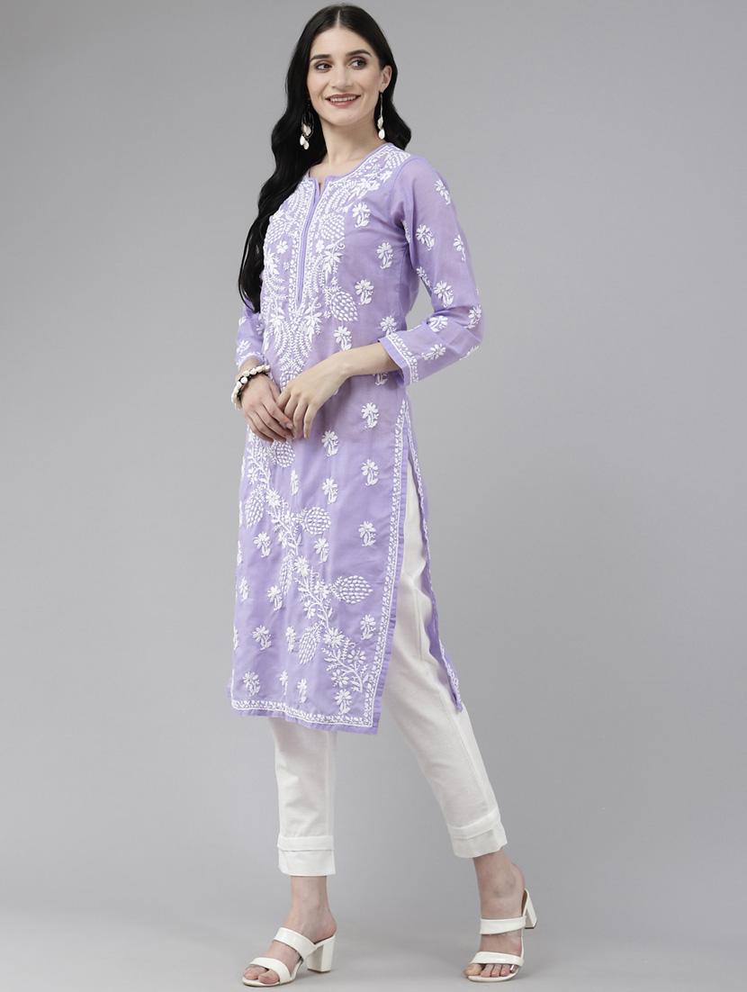 women's straight kurta - 20118024 - Standard Image - 1