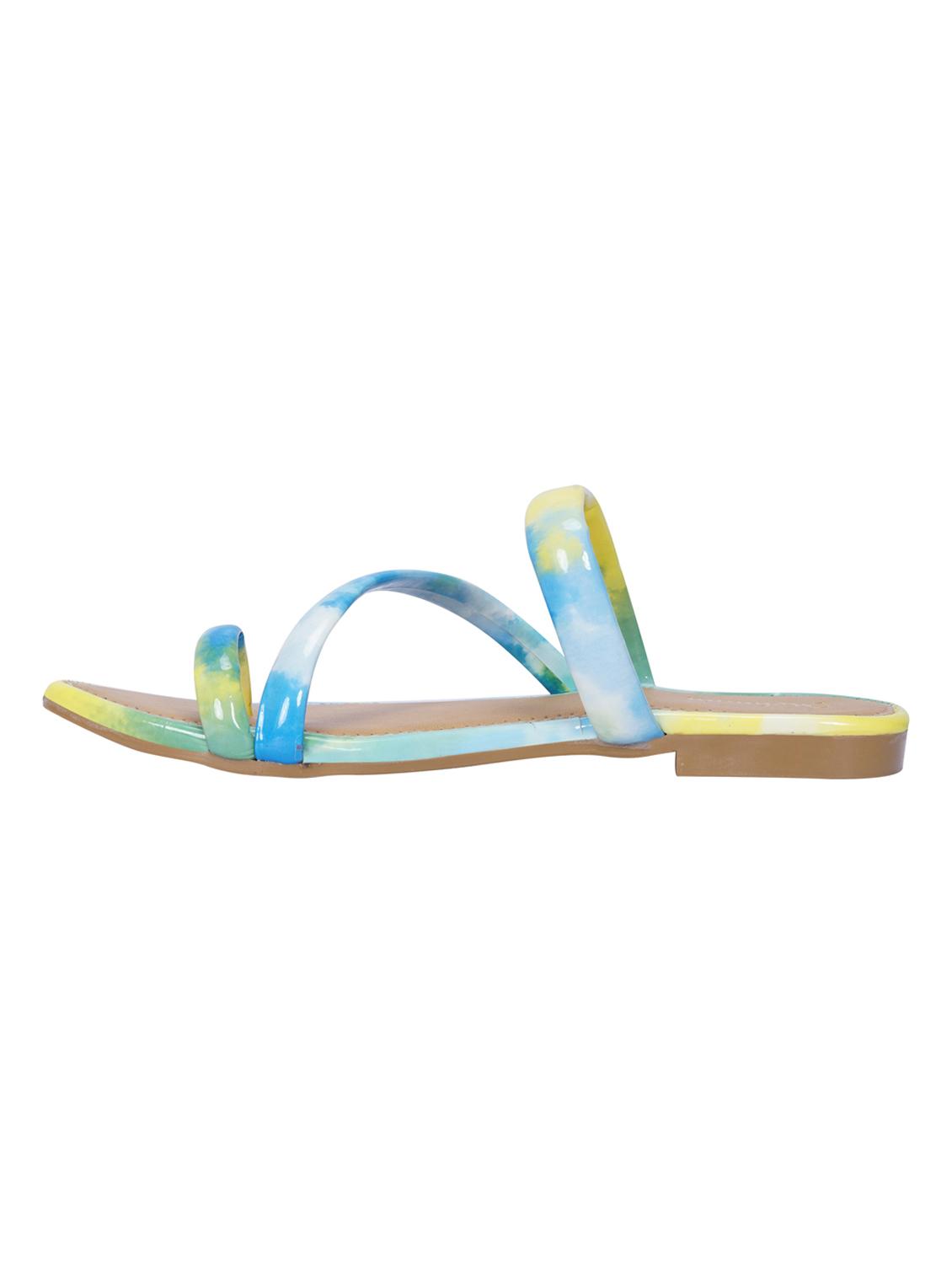 one toe slip on flat - 20118382 - Standard Image - 1