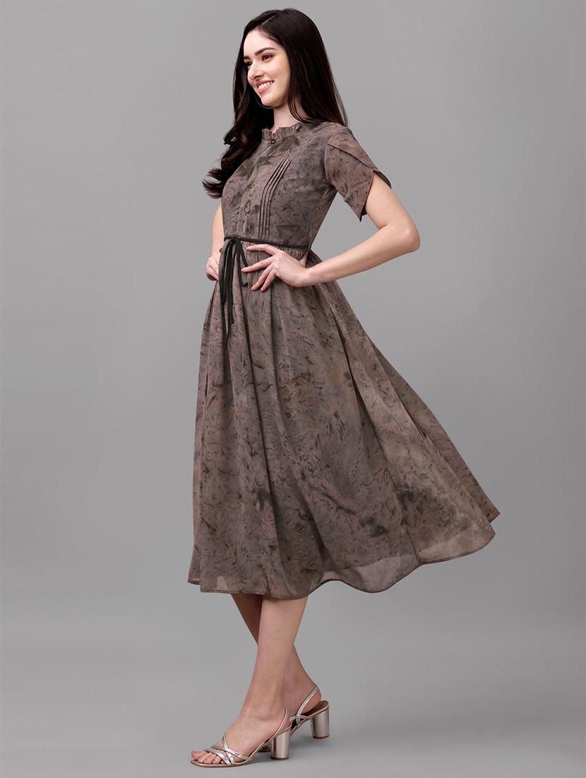 women's  printed dress - 20118902 -  Standard Image - 1