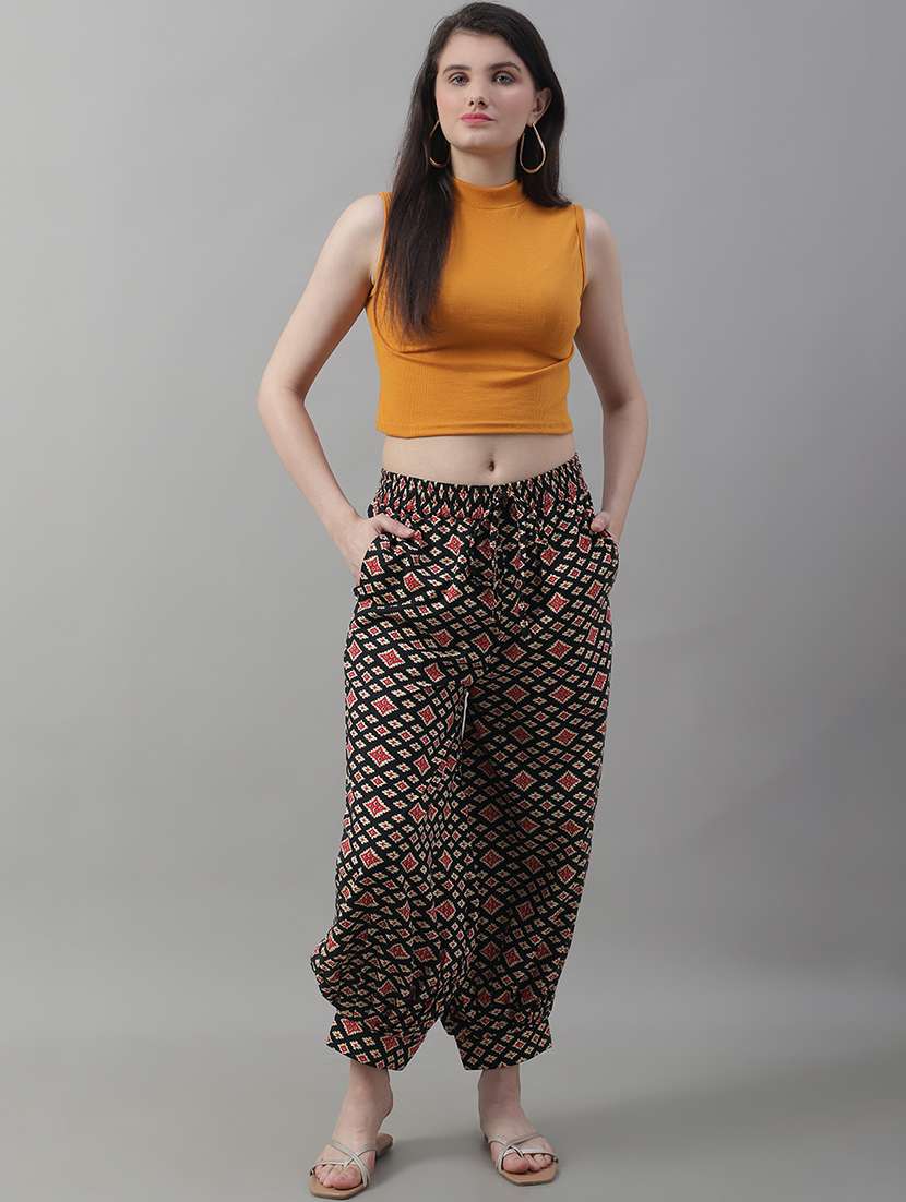 women cotton printed salwar - 20120346 - Standard Image - 4