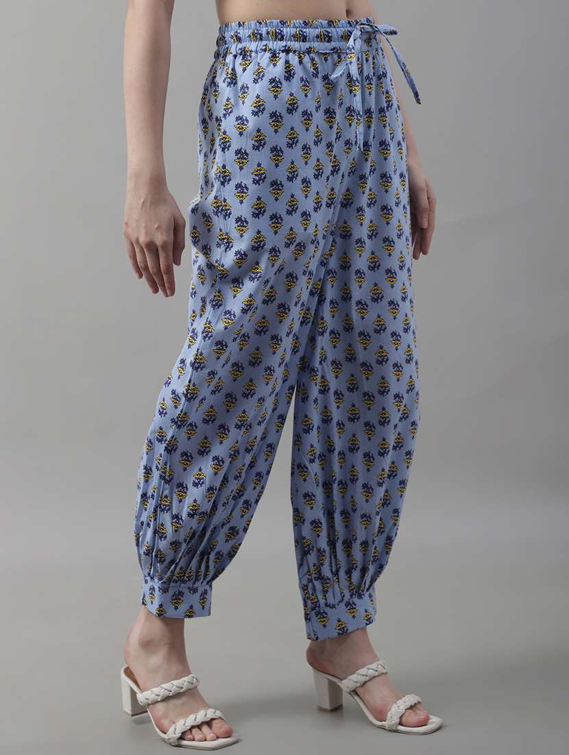 women cotton printed salwar - 20120350 - Standard Image - 1