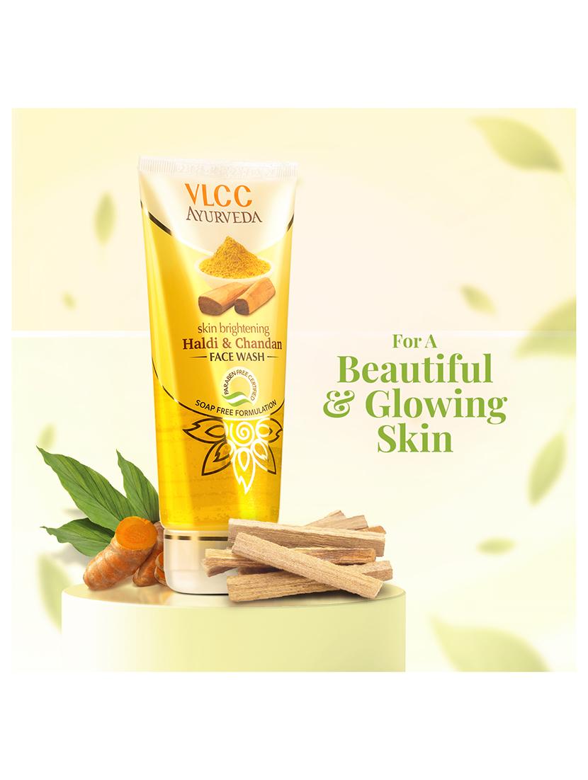vlcc chandan kesar & haldi chandan facewash combo-100 ml (pack of 4) - 20120964 - Standard Image - 1