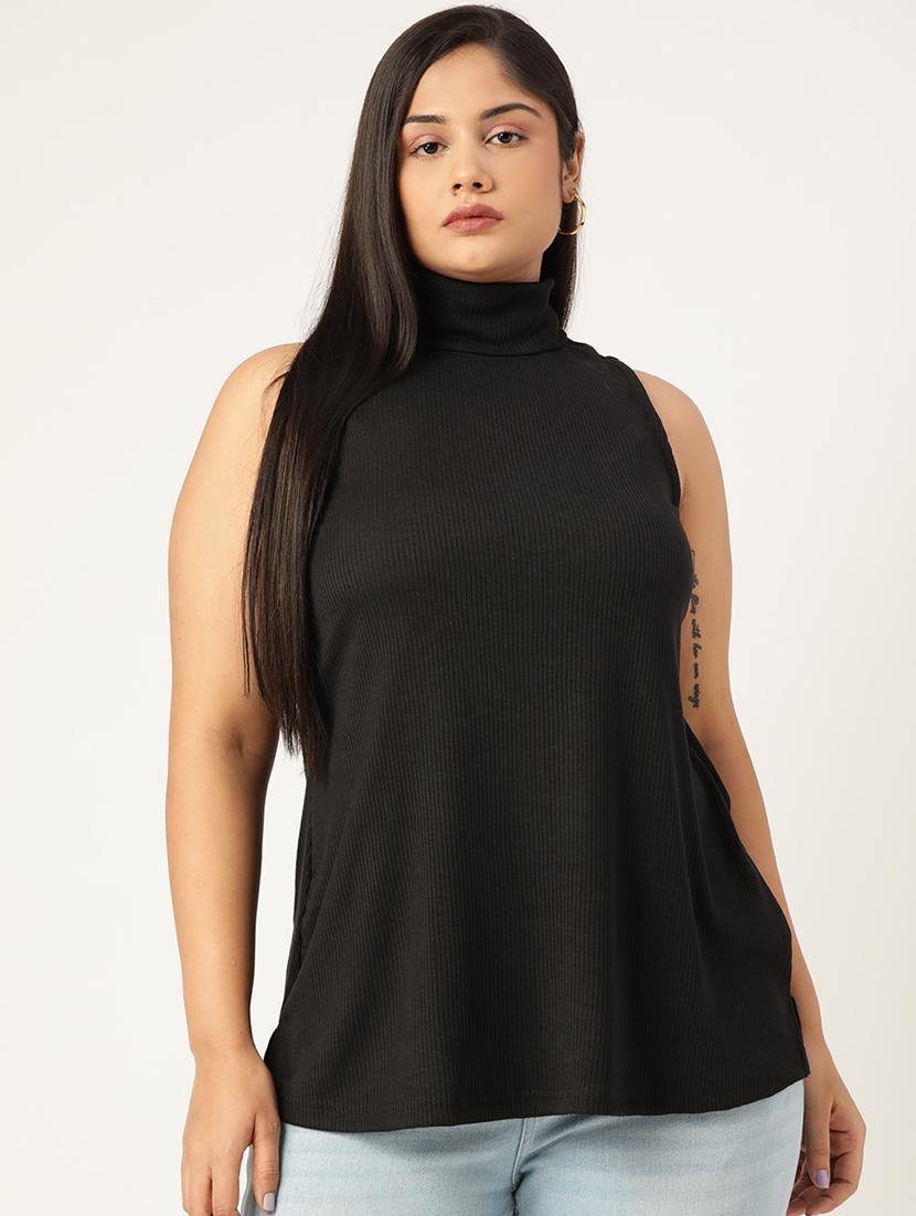 women's a line high neck top - 20121634 - Zoom Image - 0