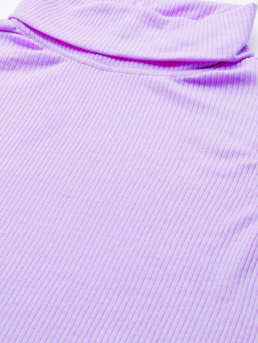 women's a line high neck top - 20121635 -  Standard Image - 4