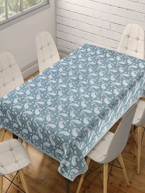 indhome life pure cotton abstract pattern jaipuri style 6 seater dining table cloth cover - 20122015 - Standard Image - 0