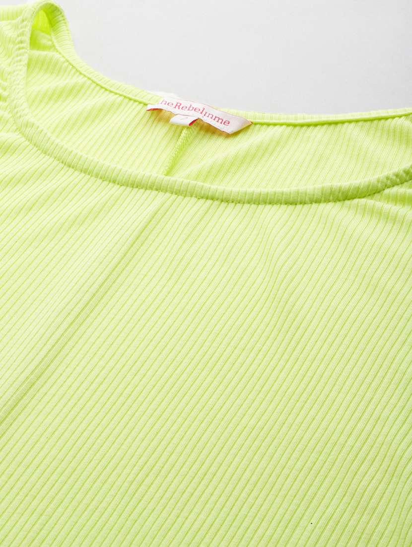 green solid top and culottes co-ord set  - 20122083 -  Standard Image - 4