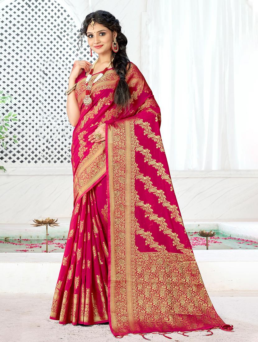 women's banarasi saree with blouse - 20122126 - Zoom Image - 0