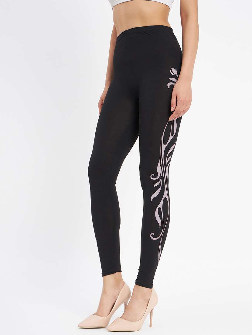 women printed jegging - 20124134 -  Standard Image - 1