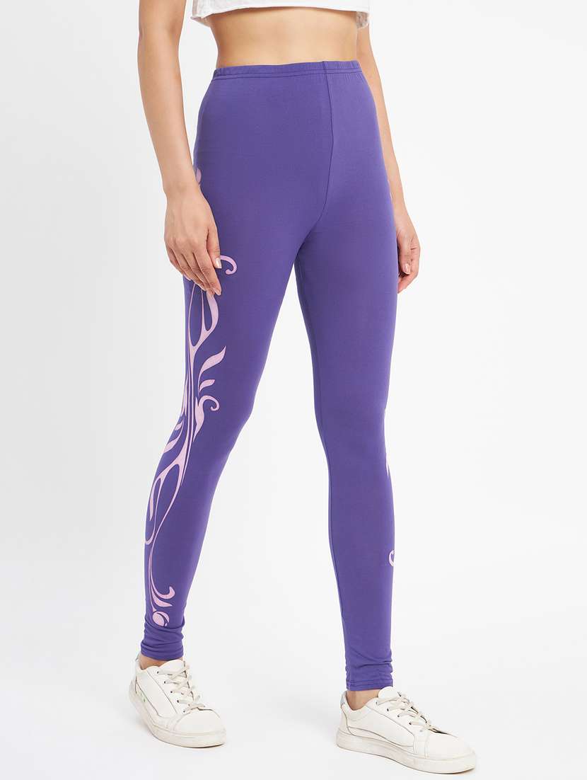 women printed jegging - 20124141 -  Standard Image - 1