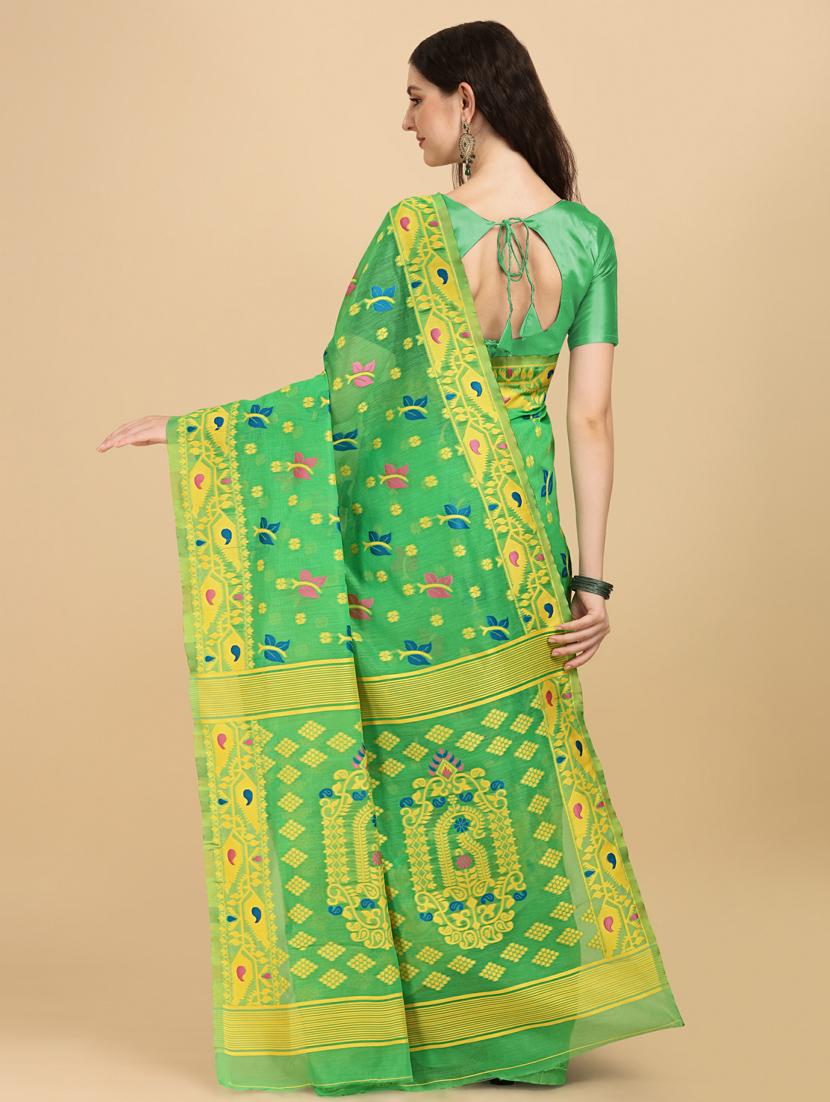 self design woven saree - 20125264 - Standard Image - 1