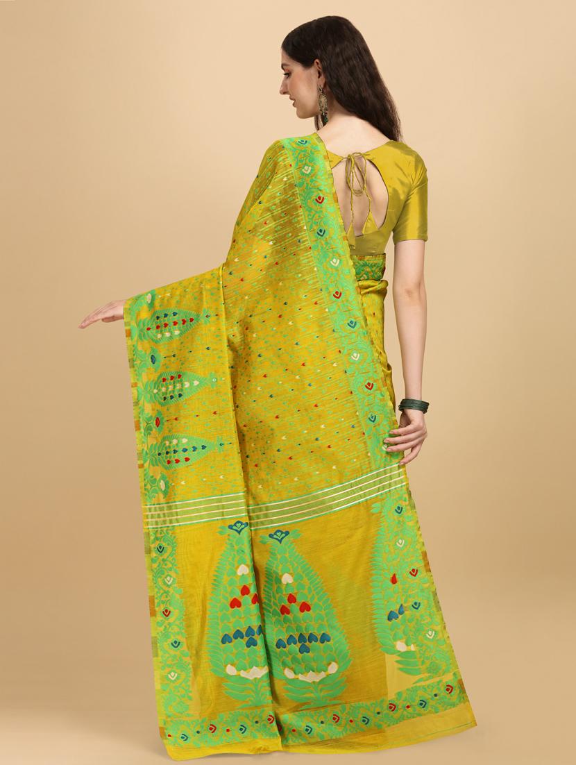 self design woven saree - 20125274 - Standard Image - 1