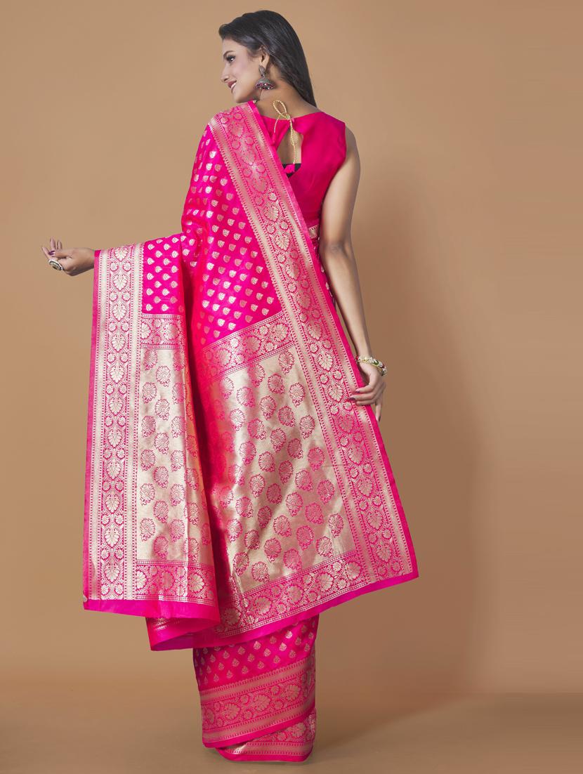 self design woven saree - 20125464 -  Standard Image - 1