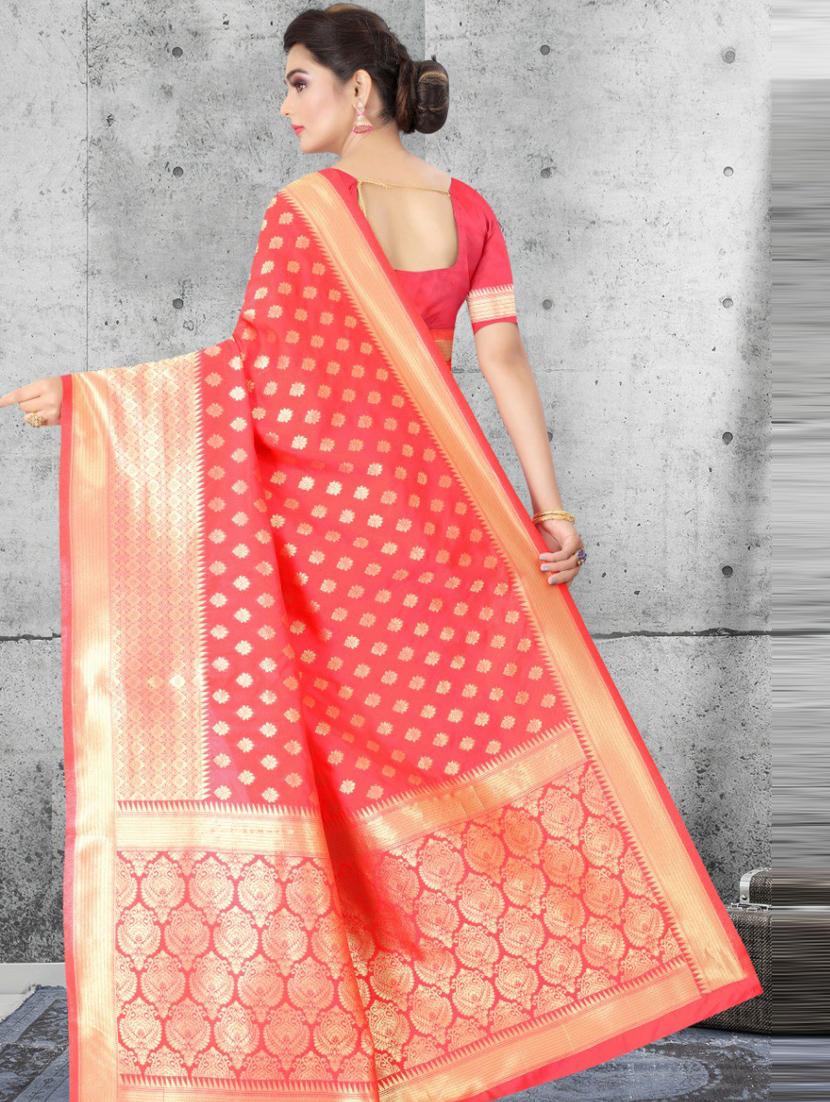 self design woven saree - 20125478 -  Standard Image - 1