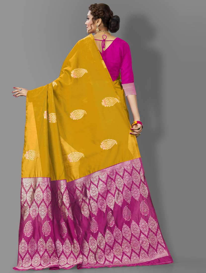 self design woven saree - 20125508 -  Standard Image - 1