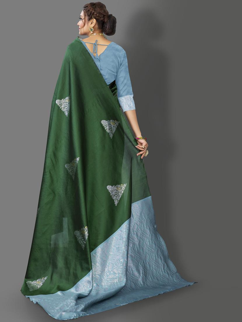 women printed woven saree - 20125631 - Standard Image - 1