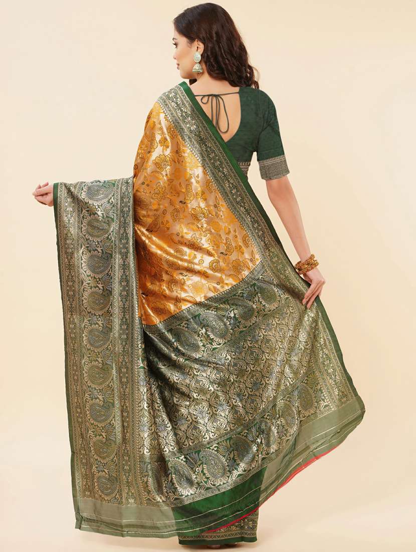 women self design banarasi saree with blouse - 20125790 -  Standard Image - 1