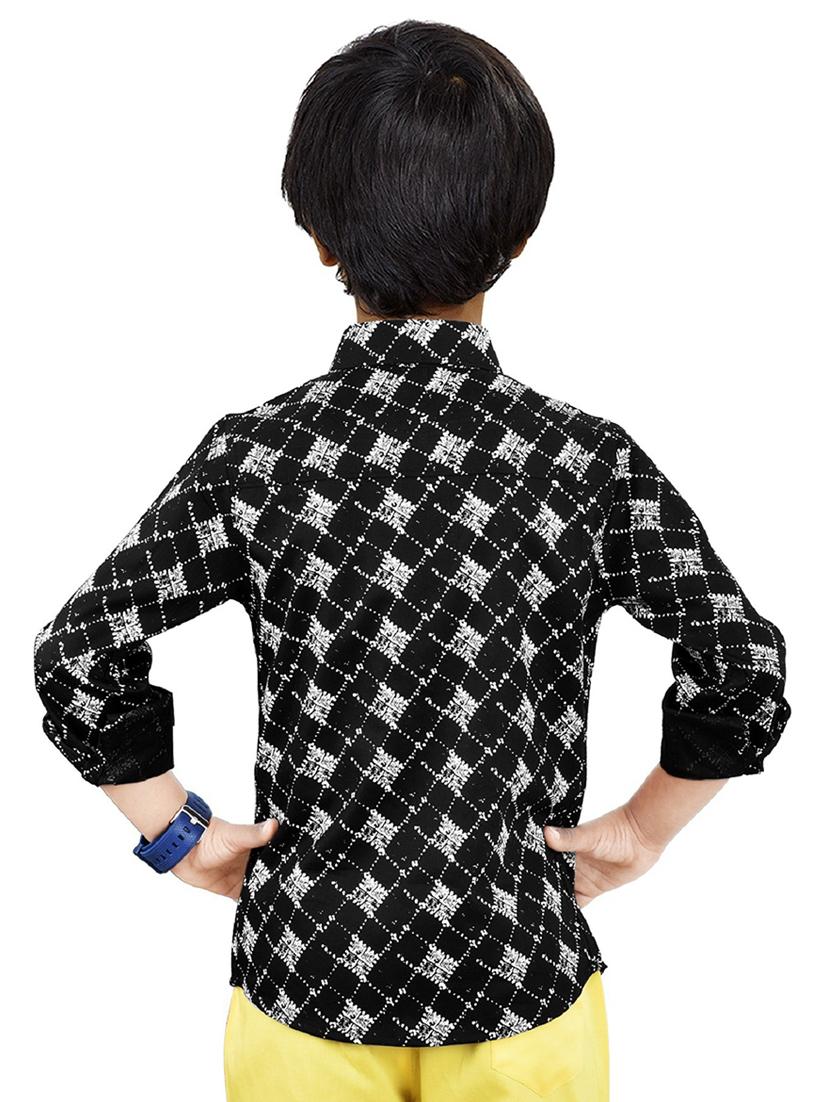 boys printed cotton shirt - 20128084 - Standard Image - 1