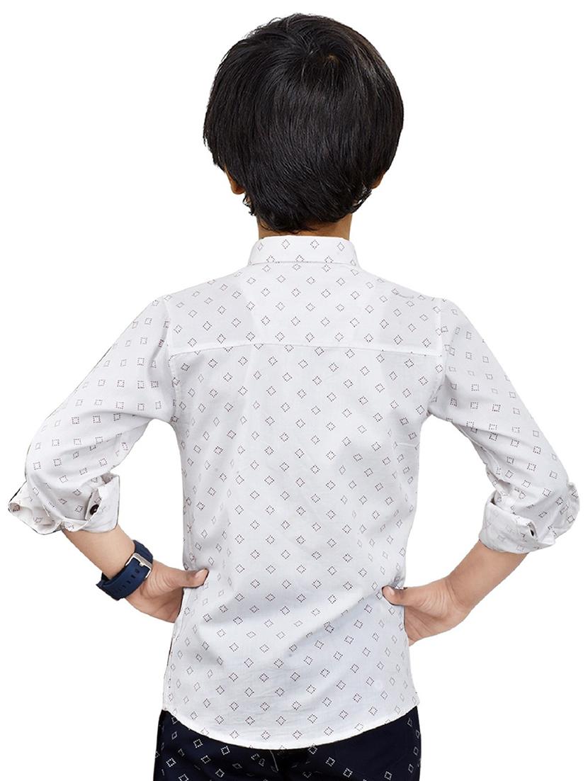 boys printed cotton shirt - 20128098 -  Standard Image - 1