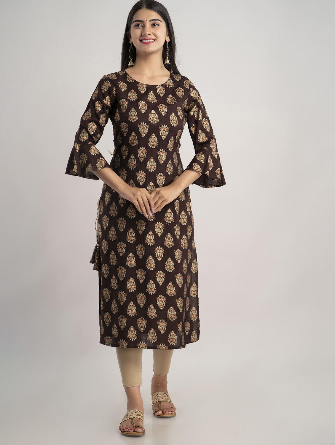 women's straight kurta - 20129539 - Zoom Image - 0