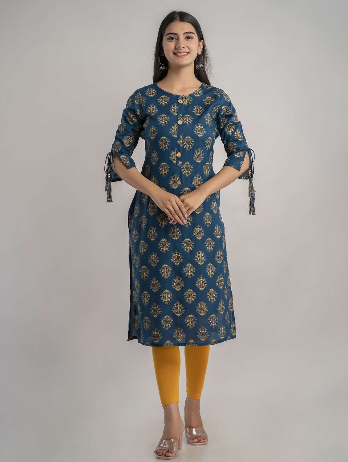 women's straight kurta - 20129543 - Zoom Image - 0