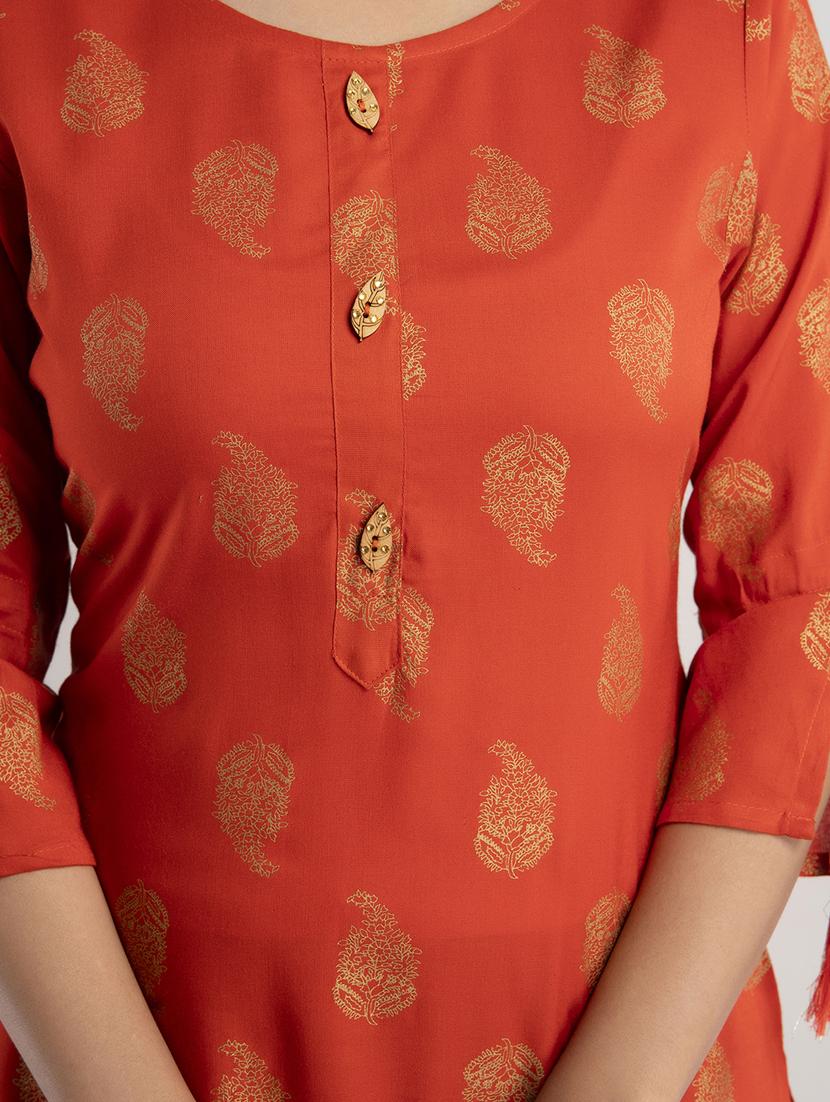 women's straight kurta - 20129548 - Standard Image - 4