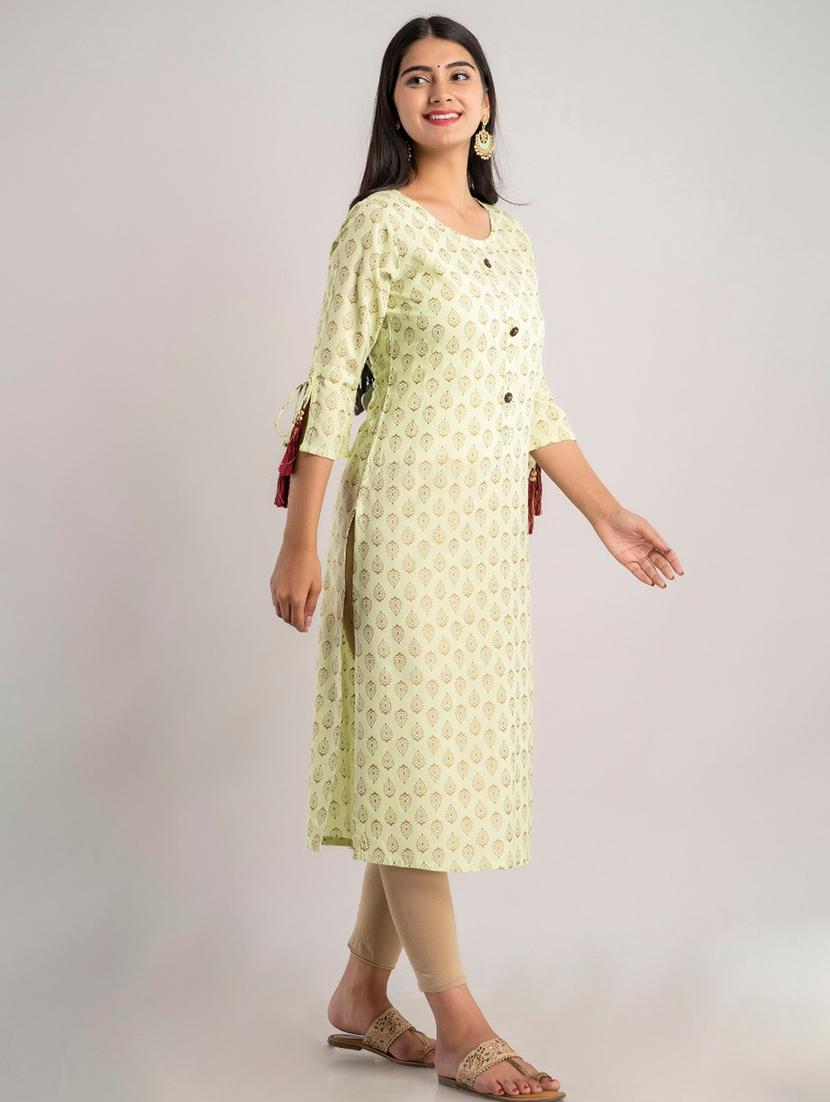 women's straight kurta - 20129553 - Standard Image - 1