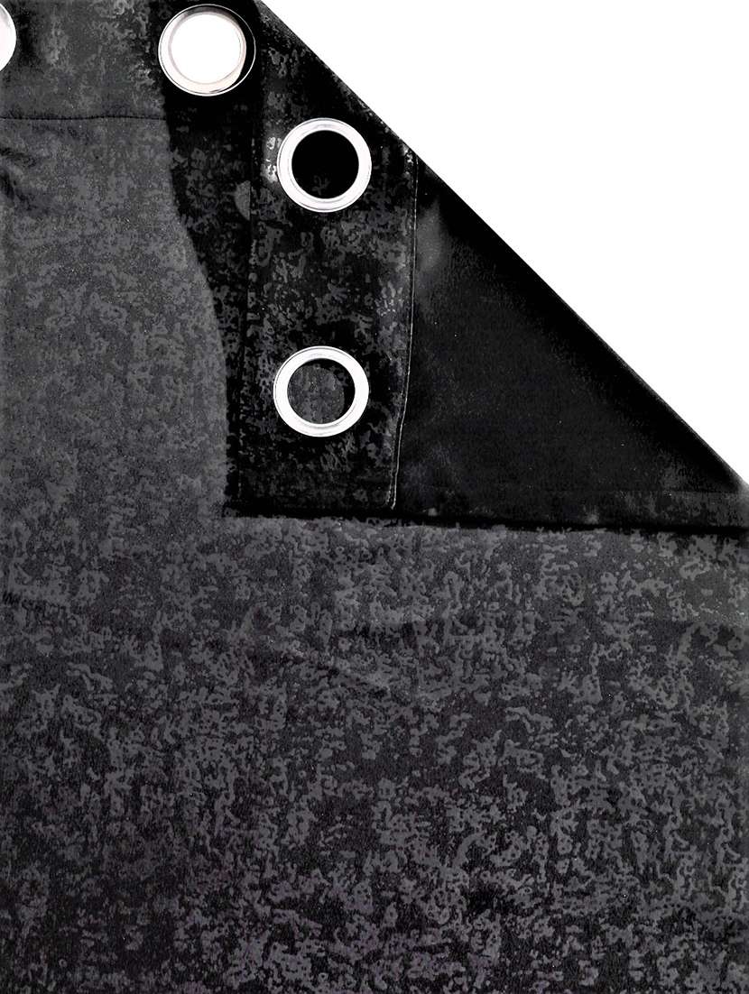 blackout textured eyelet polyester door curtains - 20129600 -  Standard Image - 1