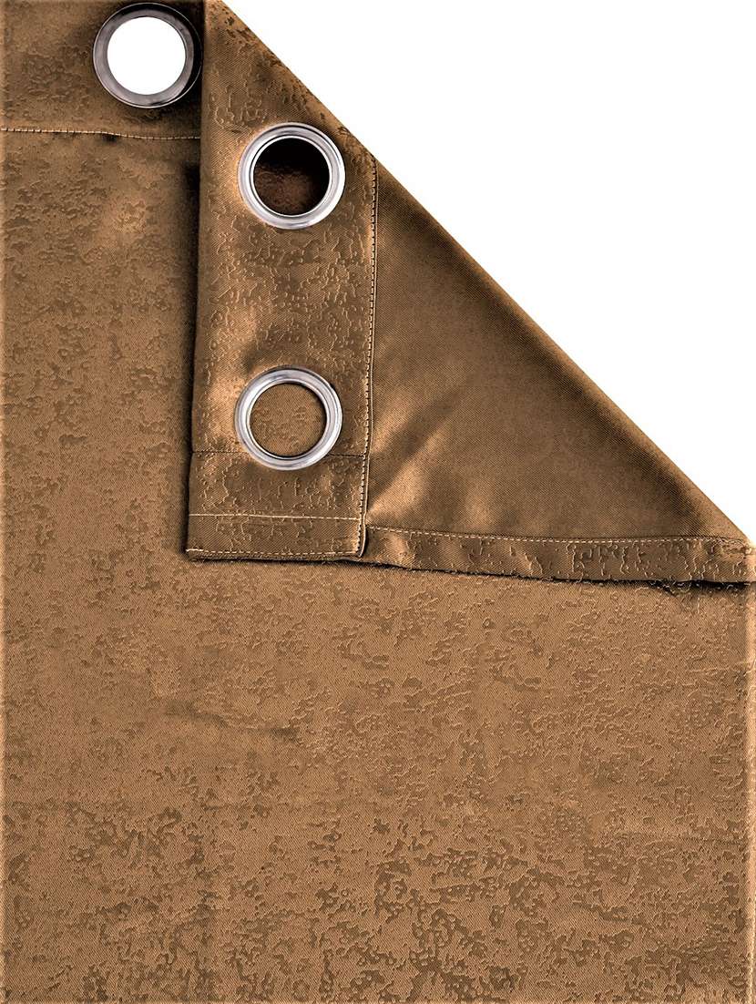 blackout textured eyelet polyester door curtains  - 20129601 -  Standard Image - 1