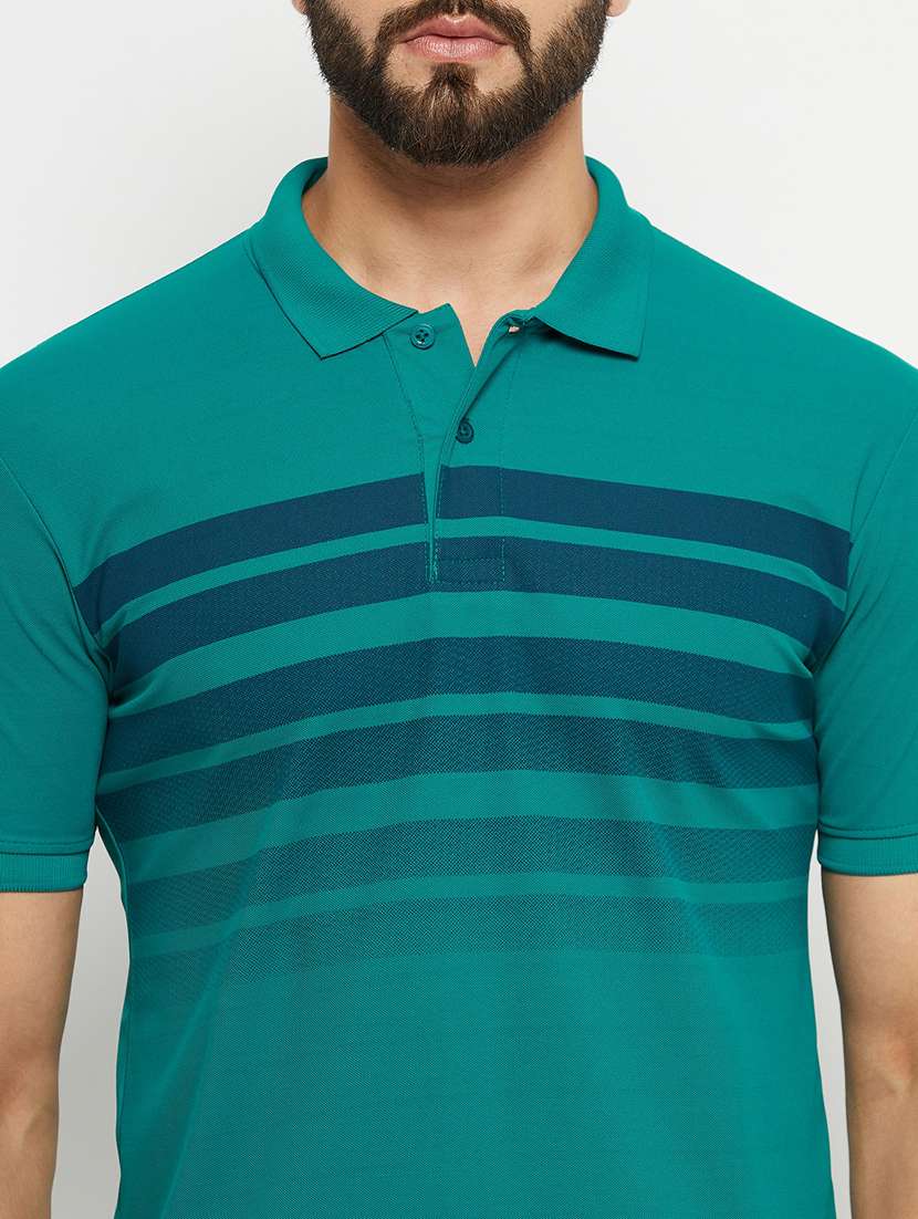 polo neck cotton regular t-shirt - 20131151 -  Standard Image - 4