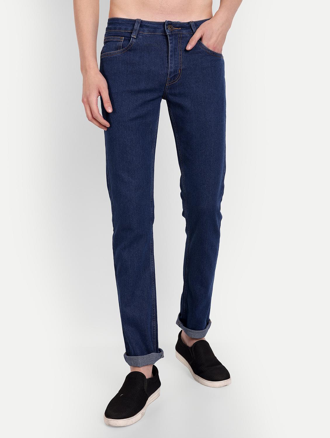 mens slim fit plain jeans