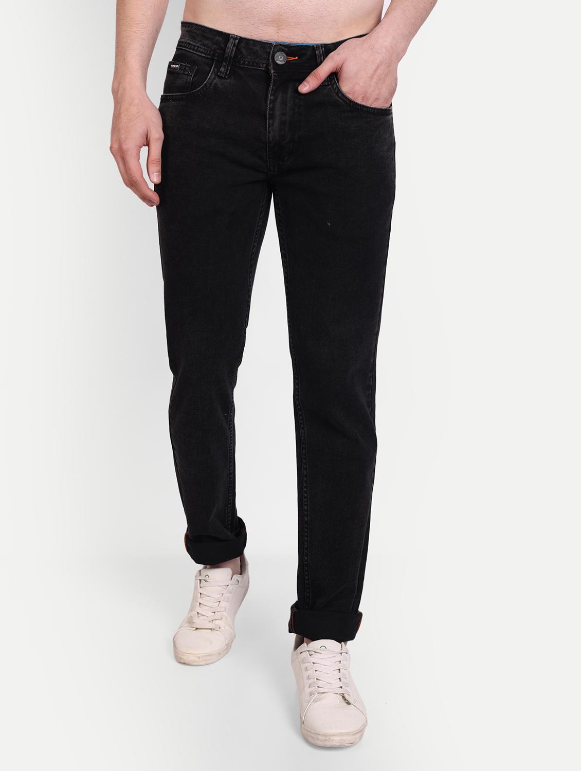 mens skinny fit plain jeans - 20131465 - Zoom Image - 0