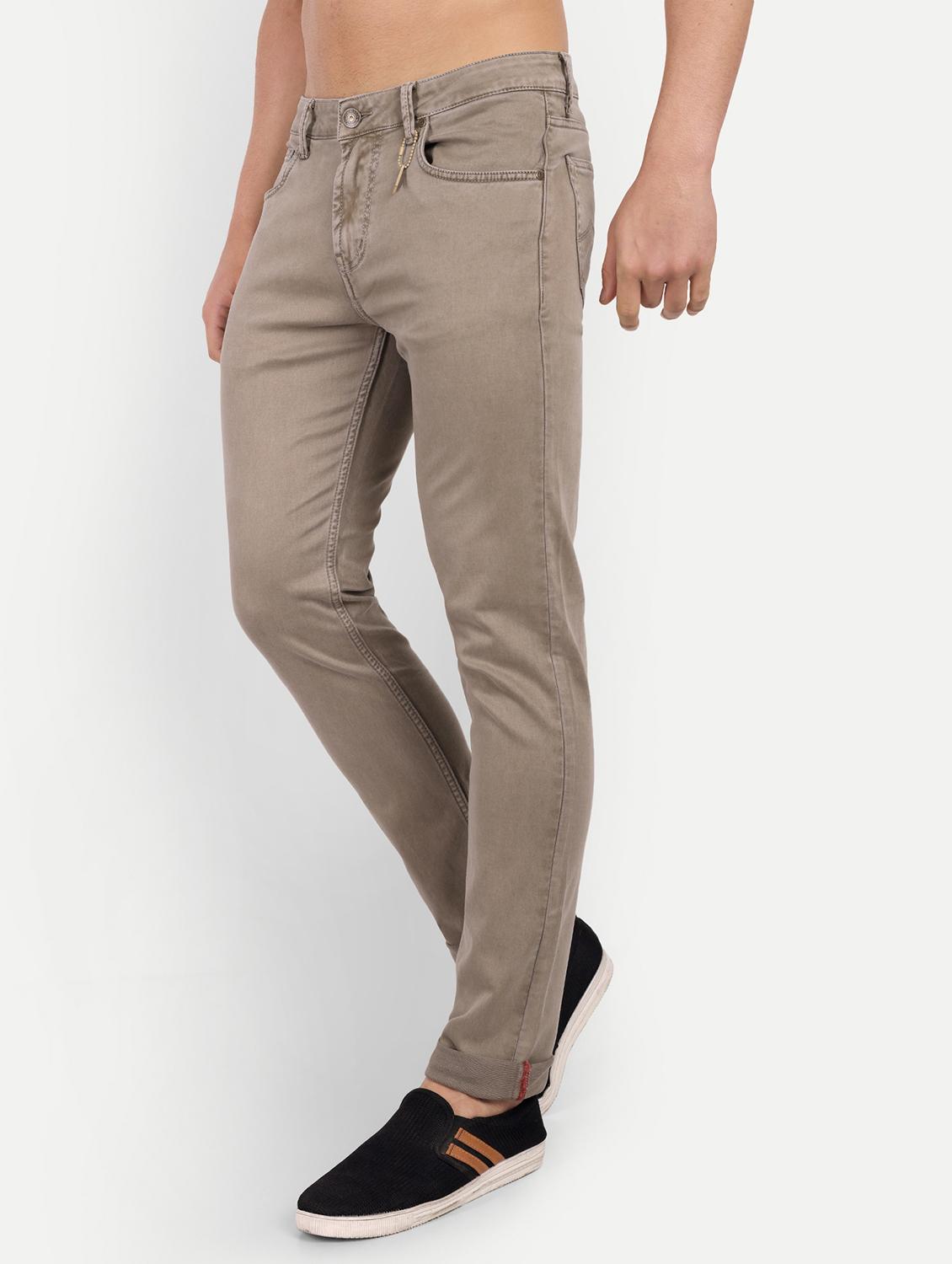 mens slim fit plain jeans - 20131469 -  Standard Image - 1