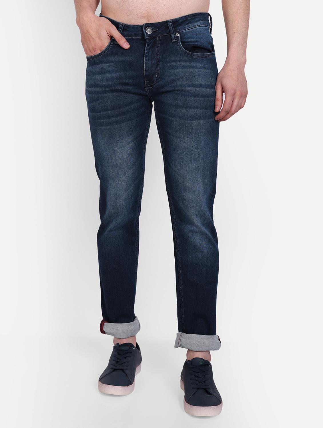 mens slim fit plain jeans - 20131474 -  Zoom Image - 0