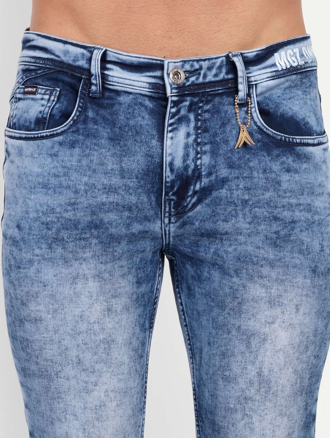 mens skinny fit plain jeans - 20131490 -  Standard Image - 4