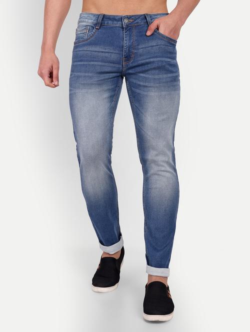 mens skinny fit plain jeans - 20131506 -  Standard Image - 0