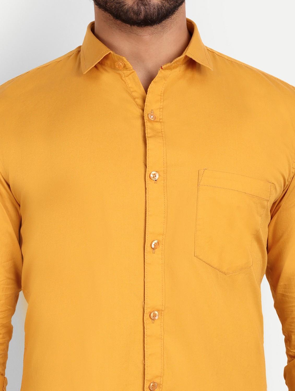 mens solid casual shirt - 20131558 - Standard Image - 4