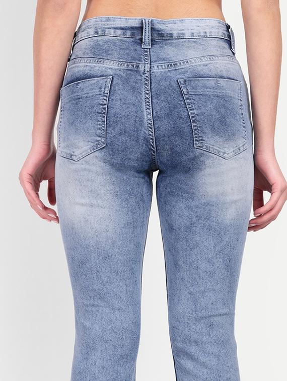 women's plain bootcut jeans - 20131601 - Standard Image - 4