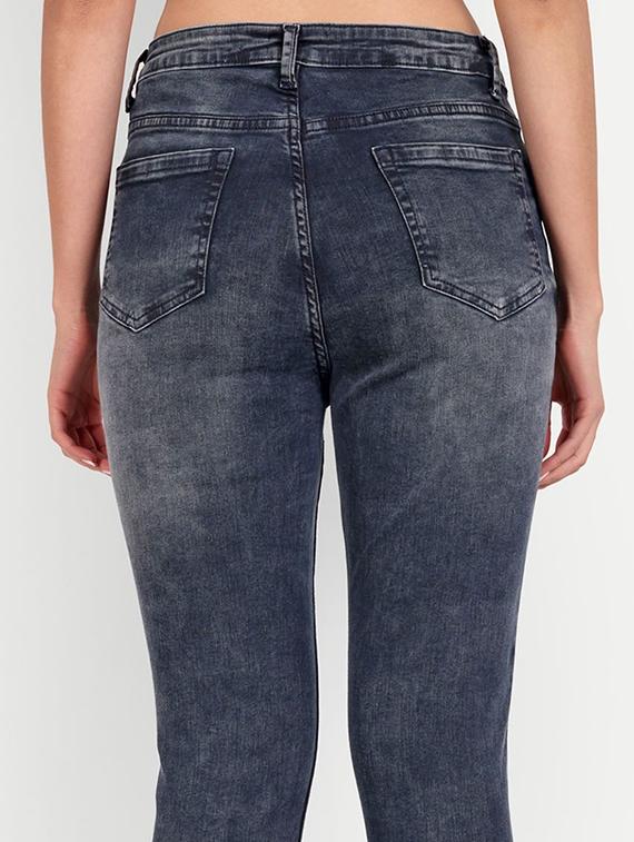 women mid rise denim jeans - 20131608 - Standard Image - 4