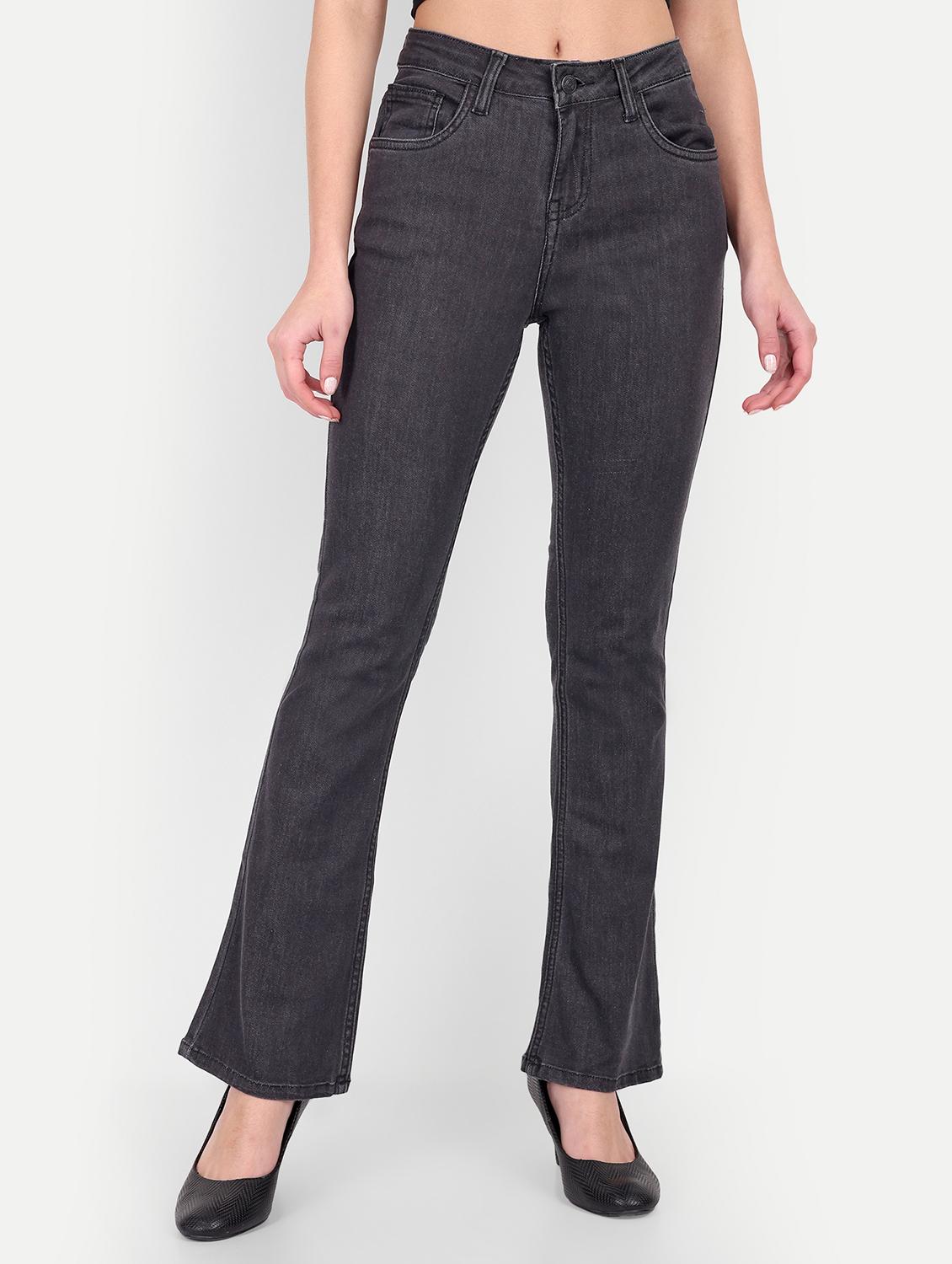women's plain bootcut jeans - 20131613 -  Zoom Image - 0